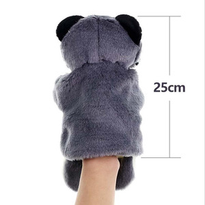 8658 Adorable Marionnette en Peluche de Raton Laveur pour Jeu <span class=keywords><strong>d</strong></span>'Imitation Imaginatif et Récit <span class=keywords><strong>d</strong></span>'Histoires pour Enfants - Product Image 4