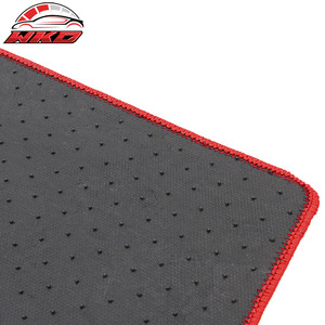 พรมปูพื้นสำหรับเทสล่า รุ่น Y 4 ประตู ปี 20-24 พรมหน้าและหลัง กำมะหยี่สีแดง - 3 ชิ้น - Product Image 6