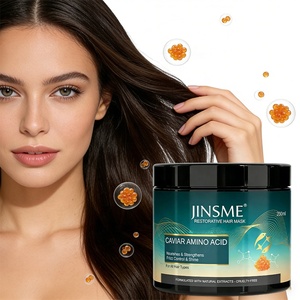 Masque Capillaire Réparateur OEM 200ml – Complexe d'Acides Aminés, Extrait de Caviar, Huile Lissante, Protection des Cheveux, Couleur pour Cheveux Normaux - Product Image 3