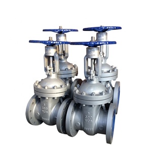 วาล์วประตูแบบมีหน้าแปลน ANSI Class 300 ASTM A216 WCB พร้อมราคา - Product Image 1
