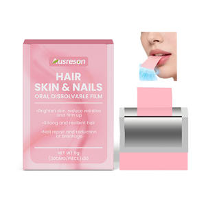 ASAP OEM <b>hair</b> skin and nail Oral Strips Whitening Collagen Vitamin Quickly Dissolves <b>hair</b> skin and nail Oral Strips - Product Image 1