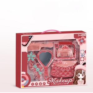 Ensemble de maquillage pour enfants unisexe, jouet éducatif en plastique, jeu d'imitation, écologique, non toxique, accessoires pour maison de jeu pour enfants - Product Image 2