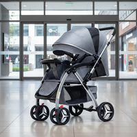 Poussette de sport 3-en-1 pour bébé, poussette double, landau réversible avec poignée, idéale pour jumeaux - Offre Spéciale