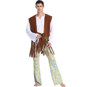 Costume Cosplay di Halloween donna Costume <span class=keywords><strong>da</strong></span> scena nativo americano indiano selvaggio abito Cosplay Performance Costume - Product Image 4