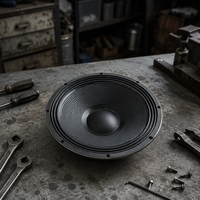 Subwoofer professionnel 18 pouces avec cône en carbone, 1000-4000W, en aluminium, pour des basses puissantes, directement de l'usine OEM