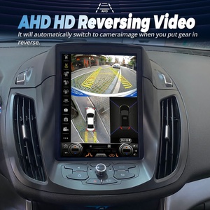 Lecteur vidéo de navigation Écran Tesla 10,4 pouces Autoradio pour <span class=keywords><strong>Ford</strong></span> <span class=keywords><strong>Kuga</strong></span> C-max Escape 2013 2015 2018 Android 13 Unité principale CarPlay GPS - Product Image 4
