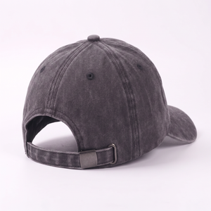 Gorras de Béisbol Personalizadas OEM de 6 Paneles con Logotipo Bordado, Gorras de Mezclilla Lavada sin Estructura Estilo Dad Hat - Product Image 5