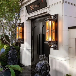 Lámparas de pared LED contemporáneas para exteriores, simplicidad, impermeable, balcón, pasillo, patio, Villa, puerta, Hotel - Product Image 1