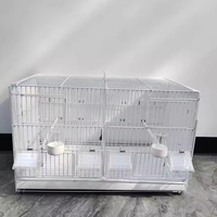 Cage à oiseaux de luxe de grande taille, personnalisable, cage pour perroquets, cage d'élevage d'oiseaux, cage de haute qualité, Jaulas Para Pajaros, grandes cages à oiseaux, volière pour oiseaux