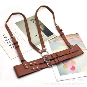 Vente directe d'usine de vêtements bondage sexy, costumes érotiques pour adultes en cuir PU écologique et accessoires. - Product Image 1