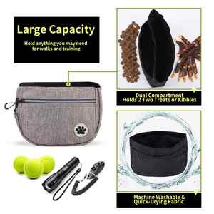 MOVEPEAK New Fashion Eco-friendly Oxford Material Digital Printing <b>Pet</b> <b>Carrier</b> Snack Walking Dog Training Travel Promotional - Product Image 3