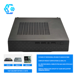 Komputer Mini Bisnis DDR3 8G M.2 SSD 128G, komputer Mini Windows 10 Intel Core <span class=keywords><strong>I3</strong></span> 4 Desktop Mini Pc - Product Image 2