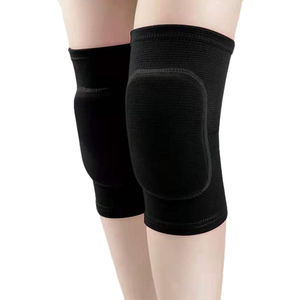 AOFIT Meilleure Vente Genouillère Épaisse en Éponge Tricotée Haute Élasticité pour la Danse, le Yoga et la Protection Sportive - Product Image 1