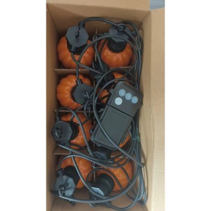 Guirlande lumineuse à piles en forme de citrouille d'Halloween, guirlande LED festive en forme de citrouille pour la maison, les fêtes et le jardin - Product Image 5