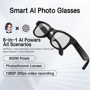 Lunettes Intelligentes G2 AI avec Transmission Wi-Fi, Caméra, Prise de Photos, Enregistrement Vidéo et Audio, Traducteur IA, Lunettes de Soleil, Casque Portable - Product Image 5