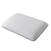 Oreillers en mousse à mémoire de forme déchiquetée, ajustables pour dormeurs sur le côté, le dos ou le ventre, soutien cervical géométrique, non toxiques, housse amovible lavable