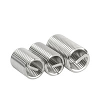 Inserts de réparation de filetage en acier inoxydable UNC UNF, douilles de réparation de filetage en pouces, inserts de réparation de filetage en acier inoxydable 304 316 pour la réparation de filetage