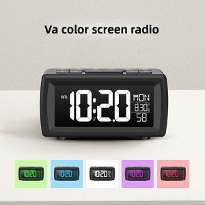 Modern Retro Classic <b>Desk</b> Clock Ultra-Clear VA Screen Digital <b>Electronic</b> Backlight LUMINOVA Alarm Workday Features New - Product Image 6