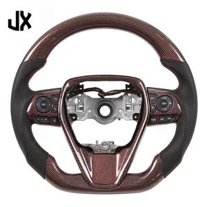 Volant <span class=keywords><strong>sport</strong></span> en daim et fibre de carbone pour <span class=keywords><strong>Toyota</strong></span> Camry Corolla Asian Dragon 2021 2022 <span class=keywords><strong>2023</strong></span> 2024 - Product Image 1