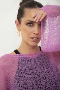 Amano UMA Suri Alpaca Kid <span class=keywords><strong>Mohair</strong></span> <span class=keywords><strong>Soie</strong></span> Stock Couleur Mélange Fil à Tricoter - Product Image 5