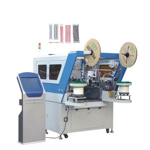 Boîtier automatique à 1.25 pas à deux têtes de coupe dénudage sertissage machine de logement d'insertion - Product Image 2