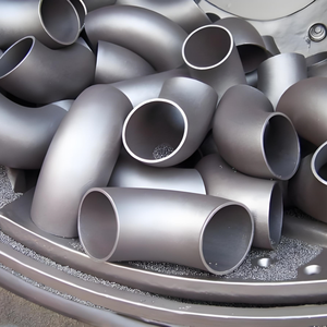 Proveedor Chino de Accesorios de Tubería de Hierro Dúctil con Brida de 90 Grados para Sistemas de Suministro de Agua - Product Image 1