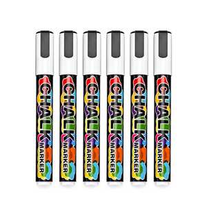 Set di <span class=keywords><strong>Pennarelli</strong></span> a Gesso Liquido Bianchi per Vetro, <span class=keywords><strong>Lavagna</strong></span>, Finestre e Arte - Product Image 5