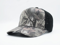 Casquette sportive à 5 panneaux en camouflage et léopard avec logo personnalisé découpé au laser, imperméable, avec cordon, casquette en nylon de haute qualité