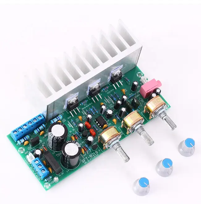 2.1 HIFI Amplifier Board Module TDA2050A+TDA2030A Three-channel Subwoofer Power Amplifier Board