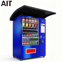 Distributeur automatique intelligent de snacks et de boissons avec système Nayax pour les magasins de loisirs et les salles de sport