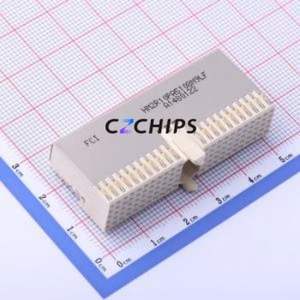 HM2R10PA5108N9LF Board-to-Board & Backplane Connector Bent Lead Through Hole,P=2mm Connector 110P 2mm Right Angle Insert 5 - Product Image 1