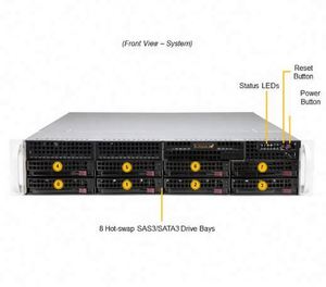 Servidor en Rack Supermicro 2U Sys-520p Intel Xeon NUEVO en Stock - Product Image 3