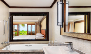 Ensemble de chambre à coucher 5 étoiles de <span class=keywords><strong>luxe</strong></span> de style Maldives pour stations balnéaires Panneau de bois Hospitalité Meubles de chambre pour hôtels de plage Resorts - Product Image 6