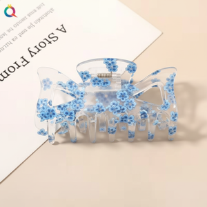 Trending stile coreano stella con paillettes di cristallo clip a scatto mollette alla moda accessori per la decorazione dei capelli per le ragazze all'ingrosso caldo - Product Image 1