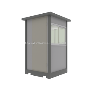 Cabane en métal sûre élégante boîte de sentinelle kiosque temporaire Portable cabine de sécurité petite maison de garde extérieure cabine de sécurité moderne - Product Image 3