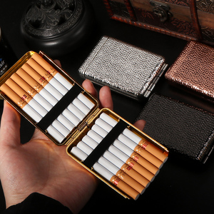 Portasigarette Portatile Futeng Nuovo Arrivo con Tre Aperture Ispirato al Cratero di Meteorite Capacità 14 Sigarette - Product Image 4