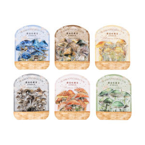 20 Gói Nấm Collector Loạt 6 Trang Trí Vật Nuôi Dán Tài Liệu Cẩm nang Cho Trang Trí Nội Thất - Product Image 5