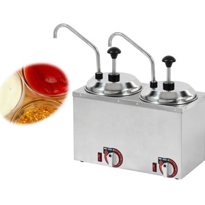 Electric Stainless Steel Sauce Pump Commercial Use Squeeze Bottle Pressure Quantitative Syrup Thick Fruit Candy Pump Head - Product Image 2