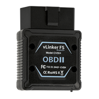 Vgate Vlinker FS BT Scanner OBD2 professionnel pour la plupart des voitures 12V pour iOS Android