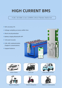 Batterie au lithium-ion <span class=keywords><strong>SOCO</strong></span> <span class=keywords><strong>TC</strong></span> MAX 72V 20S 200A avec BMS intelligent pour véhicule électrique, tricycle, <span class=keywords><strong>moto</strong></span>, technologie de carte de circuit imprimé - Product Image 3