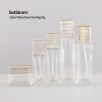 Kits de maquillaje todo en un conjunto de envases de vidrio para cosméticos conjunto de fabricante de cosméticos cuidado de la piel