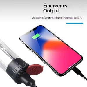 Torcia LED da Campeggio per Esterni, Mini Portatile <span class=keywords><strong>Ricaricabile</strong></span> USB, Certificata CE, 5000K Luce Diurna, Materiale ABS - Product Image 4