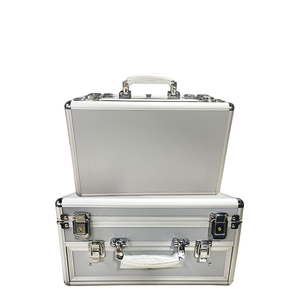 頑丈な20スロット腕時計ボックスオーガナイザー、耐衝撃フォーム付き防水アルミニウム/金属製収納ケース - Product Image 3