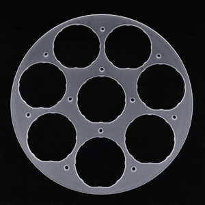 Anillos y Láminas de Cuarzo para Mecanizado CNC, Piezas de Cuarzo con Buena Estabilidad Química, Materiales Semiconductores - Product Image 5