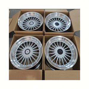 Jantes en alliage argentées de 17 et 18 pouces pour <span class=keywords><strong>BMW</strong></span> Alpin Style E39 E38 E32 E60 E34 E90 <span class=keywords><strong>E30</strong></span> F10, jantes profondes moulées 5X120 pour voitures particulières - Product Image 3