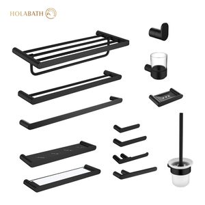 <span class=keywords><strong>Brosse</strong></span> de toilette à main murale en acier inoxydable 304 avec support ensemble de brosses de nettoyage de toilette en silicone suspendues - Product Image 6