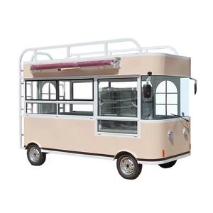 Tipo di autobus elettrico <span class=keywords><strong>camion</strong></span> di cibo <span class=keywords><strong>frigo</strong></span> Canada da pranzo Mobile carrello di cibo usato <span class=keywords><strong>camion</strong></span> di cibo per la vendita In India - Product Image 1