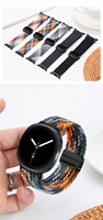 Pour Samsung Watch 8 Bracelet de montre intelligente en nylon tissé avec boucle magnétique et attache à boucle Bracelet édition spéciale