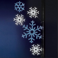 Guirlande lumineuse LED personnalisable pour Noël, motif globe de neige, décorations de sapin de Noël, éclairage de rue pour fêtes de fin d'année
