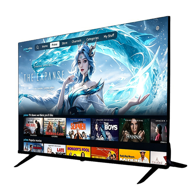 OEM Customizable 85-Inch Android Smart LED TV 4K Television with HDMI 2.1, 32'' 40 43 50 55 60 65 75 85 100 110 Inch Normal TV